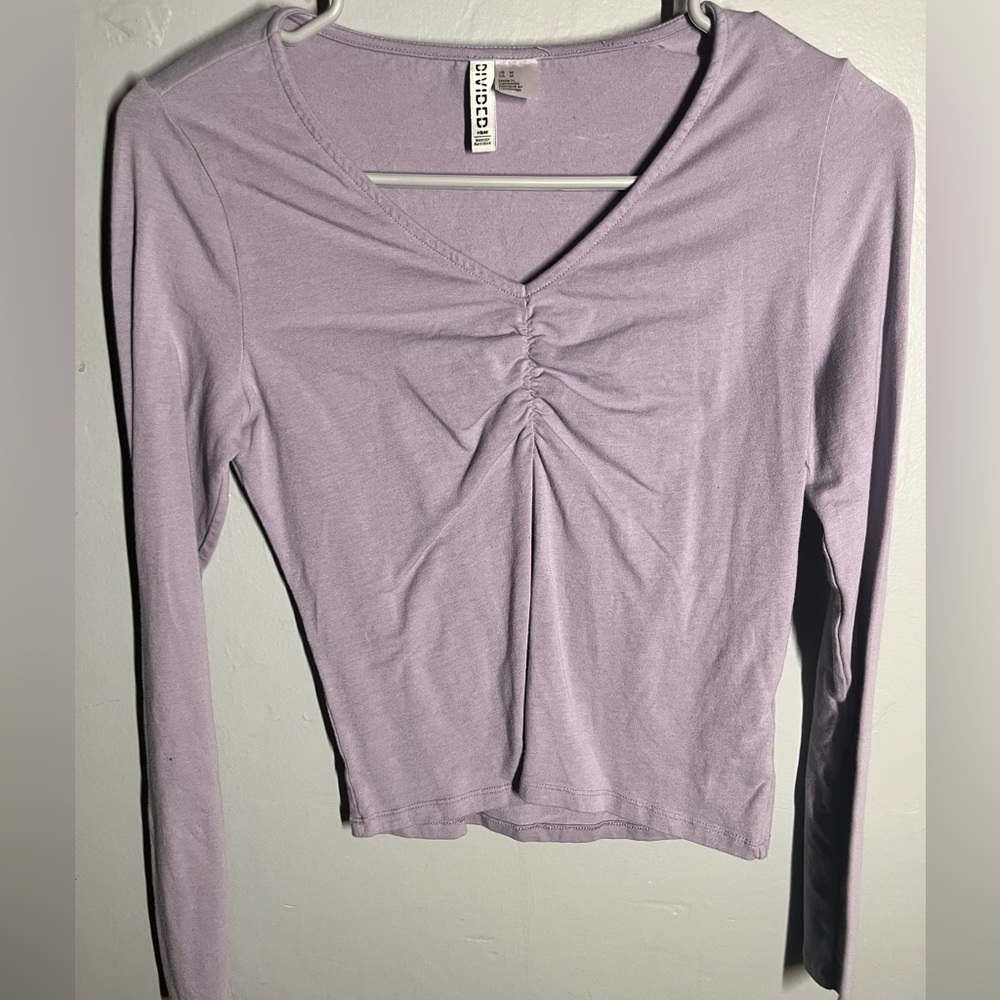 Cute purple long sleeve